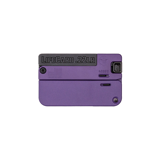 TRAILBLAZER LIFECARD 22LR BRIGHT PURPLE POLY - Pistols